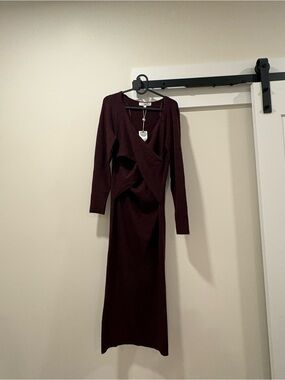 NWT Ripe Maternity Nursing Knit Dress Size Small
